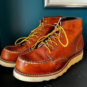 Red Wing 6-inch Moc Lace-Up Boot Oro Brown